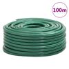 vidaXL Garden Hose Green 1" 100 m PVC