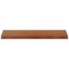 vidaXL Window Sill Brown Wood 80 x 40 x 4.5 cm PVC