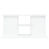 vidaXL Aquarium Stand White 121x41x58 cm Engineered Wood