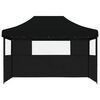 vidaXL Party Tent Folding Black 279 x 410 x 315 cm Oxford Fabric