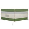 vidaXL Camping Windbreak Green 340x130 cm Waterproof