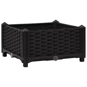 vidaXL Raised Bed 40x40x23 cm Polypropylene