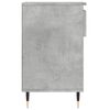 vidaXL Shoe Cabinet Concrete Grey 102x36x60 cm Engineered Wood