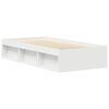 vidaXL Bed Frame without Mattress White 90x190 cm Single
