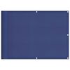 vidaXL Balcony Screen Blue 75x700 cm 100% Polyester Oxford