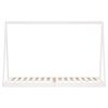 vidaXL Kids Bed Frame White 80x200 cm Solid Wood Pine