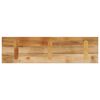 vidaXL Table Top 110x20x2.5 cm Rectangular Solid Wood Rough Mango