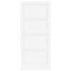 vidaXL Interior Door ORKDAL White 93 x 211 cm Plywood
