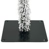 vidaXL Christmas Tree with 150 LEDs White 150 cm PE and Steel