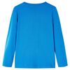 Kids' T-shirt with Long Sleeves Cobalt Blue 92