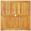 vidaXL Garden Dining Set Folding 5 pcs Brown Solid acacia wood