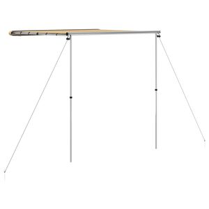 vidaXL Camper & Caravan Awning 2.4x2x2.15 m Beige