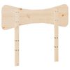 vidaXL Headboard 75 cm Solid Wood Pine