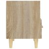 vidaXL Bedside Cabinet Sonoma Oak 40x35x47 cm