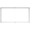 vidaXL Garden Raised Bed 195 x 100 x 36 cm Galvanised Steel