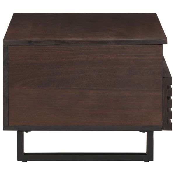 vidaXL Coffee Table Brown 80x55x40 cm Solid Wood Mango
