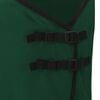 vidaXL Horse Blanket Full Dark Green Polyester