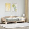 vidaXL Daybed with Trundle without Mattress 90x200 cm Solid Wood