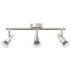 vidaXL Ceiling Spotlight Nickel 39 x 10.5 x 10.5 cm Steel