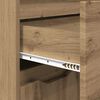 vidaXL Bathroom Cabinet with Drawer Artisan Oak 72.5 x 36.5 x 100 cm