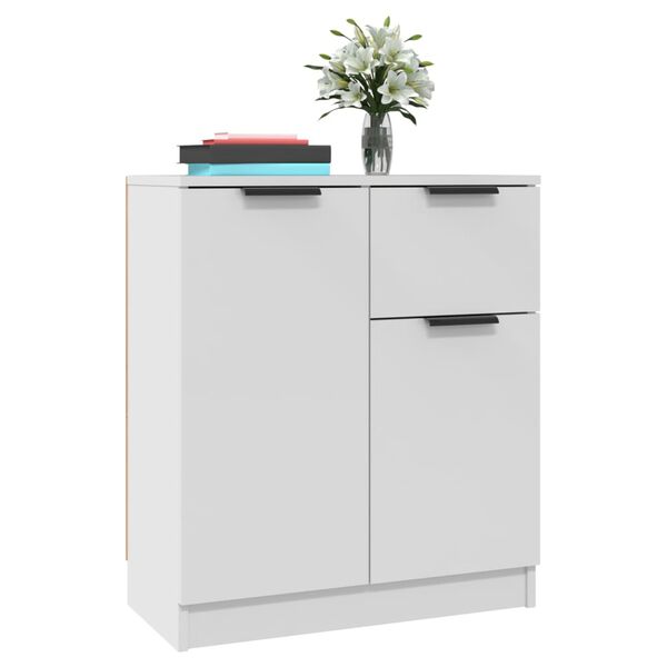vidaXL Sideboard White 60x30x70 cm Engineered Wood