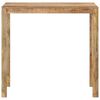 vidaXL Bar Table 112x60x108 cm Rough Mango Wood