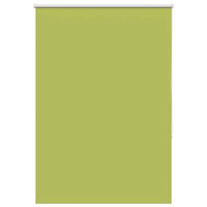 vidaXL Roller Blind Blackout Leaves Green 110x150 cm Fabric Width 105.7 cm Polyester