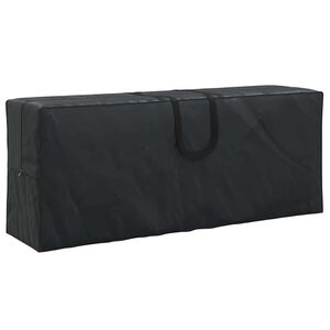 vidaXL Outdoor Strorage Bag Black 125 x 32 x 50 cm 600D Oxford Fbric