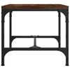 vidaXL Side Table Brown Oak 40x40x35 cm Engineered Wood