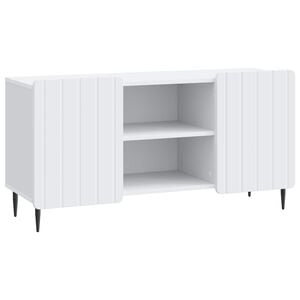 vidaXL TV Cabinet White 102 x 34.5 x 52 cm Engineered Wood