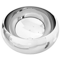 vidaXL Wash Basin 40x15 cm Ceramic Silver