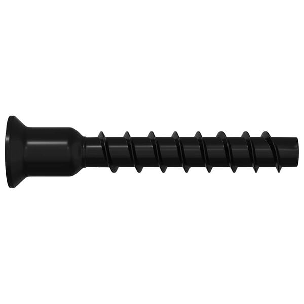 vidaXL Socket Cap Head Screw 12 pcs Black 10 x 40 mm Iron
