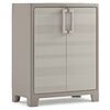 Keter Low Storage Cabinet Gulliver Beige and Brown 100 cm