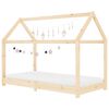vidaXL Kids Bed Frame Solid Pine Wood 80x160 cm