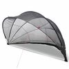 vidaXL Pool Dome Folding Manual Black 472 x 460 x 229 cm