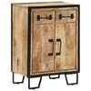 vidaXL Sideboard with 2 Drawers 53x31x72 cm Solid Wood Mango and Iron