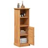 vidaXL Bathroom Cabinet VIGO Brown and Honey Brown 37 x 34 x 110 cm