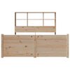 vidaXL Bookcase Bed without Mattress 140x200cm Solid Wood Pine