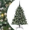 vidaXL Artificial Christmas Tree with 150 LEDs Green 85 x 85 x 120 cm