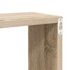 vidaXL Wall Cube Shelves 6 pcs White and Sonoma Oak 22x15x22 cm