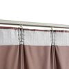 vidaXL Blackout Curtain with Hooks Velvet Antique Pink 290x245 cm