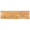vidaXL Table Top Live Edge 120x40x3,8 cm Solid Wood Mango