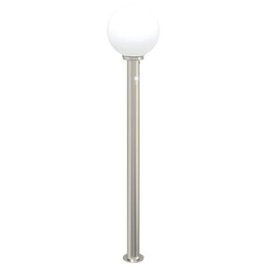 vidaXL Bollard Light with Sensor 120 cm Stainless Steel IP44
