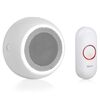 Byron Wireless Portable Doorbell Set White