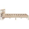 vidaXL Bed Frame without Mattress 140x200 cm Solid Wood Pine