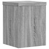 vidaXL Plant Stands 2 pcs Grey Sonoma 15x15x20 cm Engineered Wood