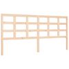 vidaXL Bed Frame without Mattress Super King Size Solid Wood