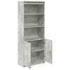 vidaXL Highboard Concrete Grey 70x35x180 cm Engineered Wood
