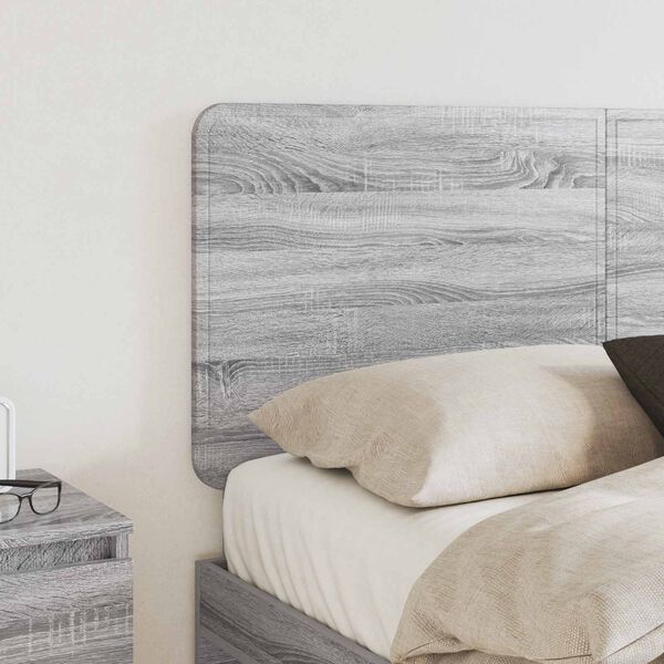 vidaXL Headboard Grey Sonoma 150 cm Engineered wood
