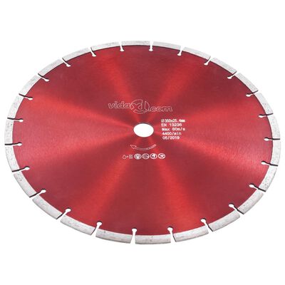 vidaXL Diamond Cutting Disc Steel 350 mm